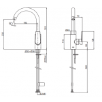 Kohler K-74053K-4-CP TAUT 廚房龍頭